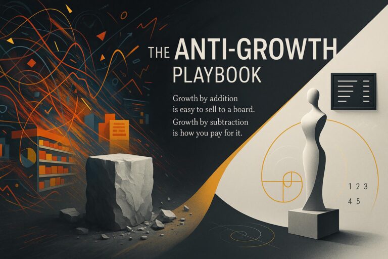 The Anti-Growth Playbook